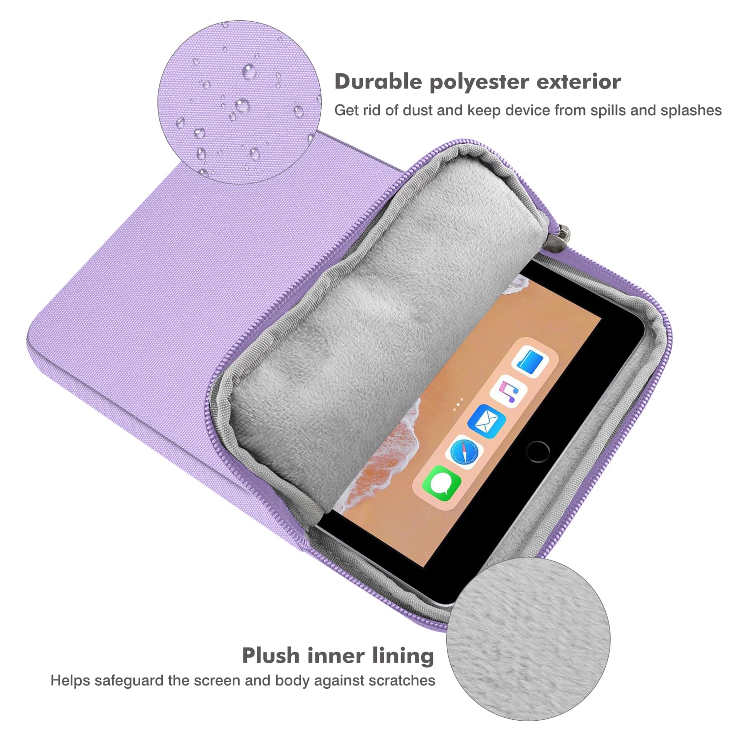 Amazon.com: MoKo 9-11 Inch Tablet Sleeve Bag Carrying Case Fits